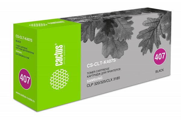  CACTUS CS-CLT-K407S   Samsung CLP-320, 325, CLX-3185