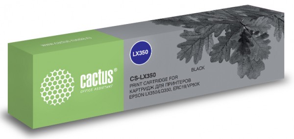   Cactus CS-LX350   Epson LX300 LX350 LQ350 ERC19 VP80K 	