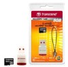 (TS8GUSDHC2-P3) ����� ������ Transcend, �������� microSD (T-Flash) ����� 2, 8�� microSDHC + ��������� RDP3