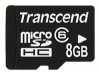 (TS8GUSDHC6-2) ����� ������ Transcend, �������� microSD (T-Flash) ����� 6, 8�� microSDHC � ����� ����������
