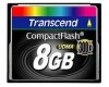 (TS8GCF300) ����� ������ 8�� TRANSCEND �������� Compact Flash, �������� 300x